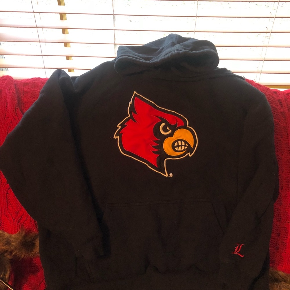 Angry bird Cardinals mascot hoodie